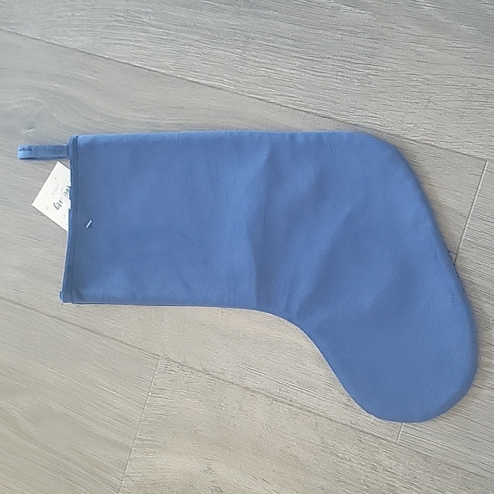 Navy & Gold Stocking NWT - Picture 2 of 6
